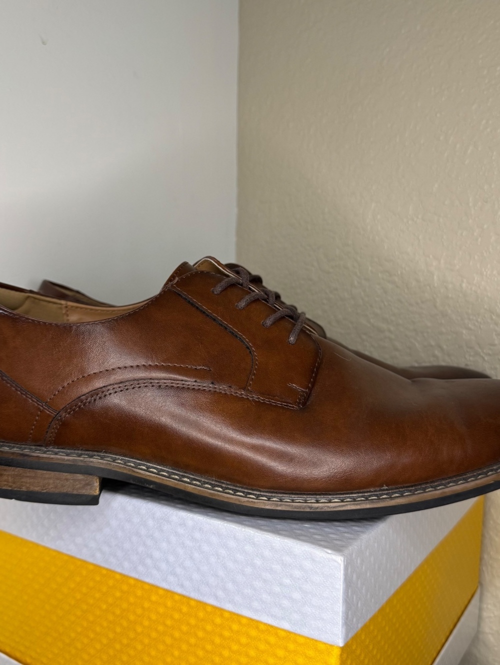 Mix No. 6 Freya Oxford Dress Shoes Men’s 11 Brown Lace Up Derby Business Casual